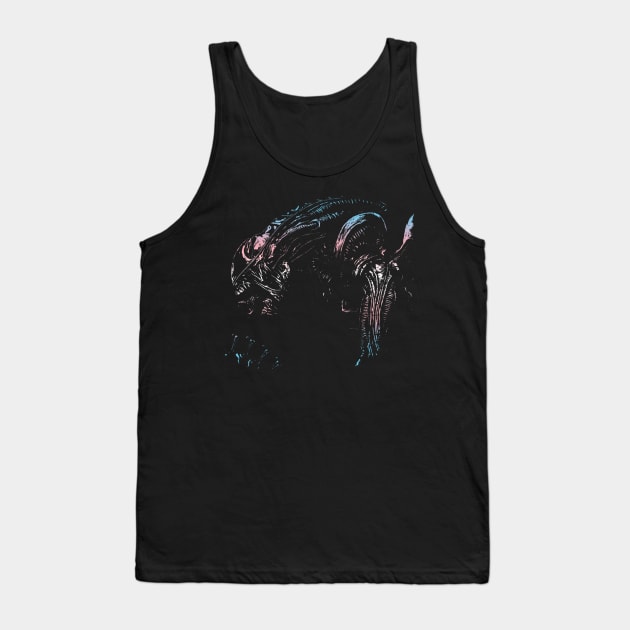 Trans Xeno Tank Top by JonathanGrimmArt